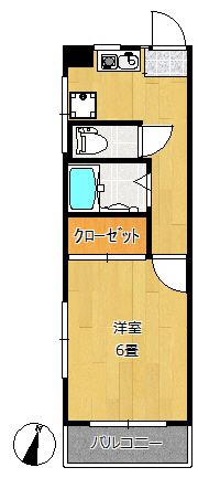 ショウサンハイツの間取り