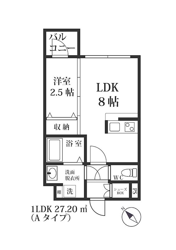 MODERN PALAZZO山王Growの間取り