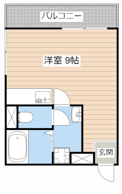 コーポERIの間取り