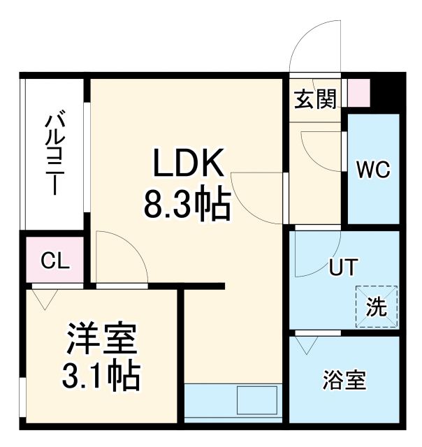 メイクスR大江の間取り