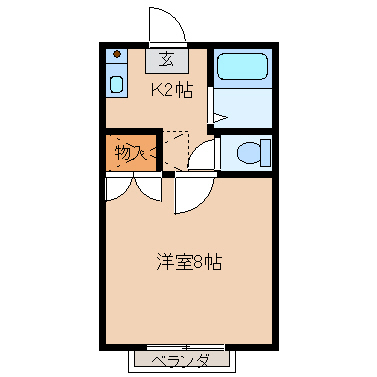 ライオンズコーポの間取り