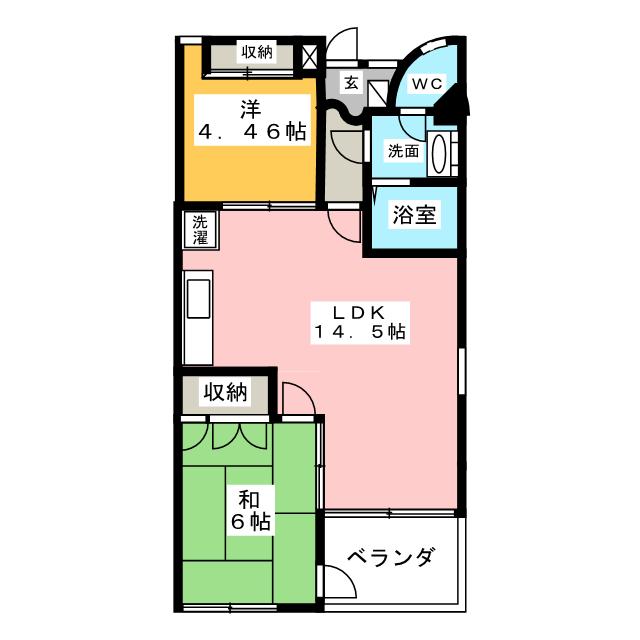 ゴールドコーストスウィートの間取り