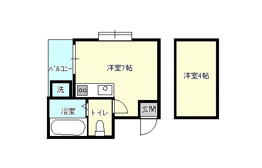 アントラーズコーポの間取り