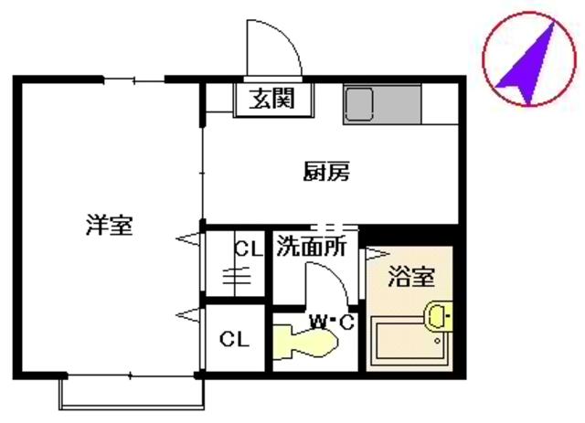 ディアス新町の間取り