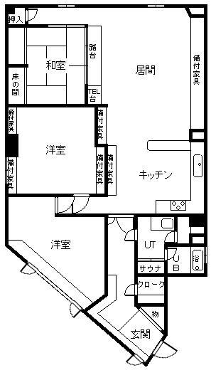 ４－１７ＭＳの間取り