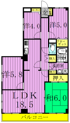 CASSIA柏の間取り