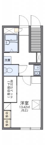 レオパレスＡＩＭの間取り