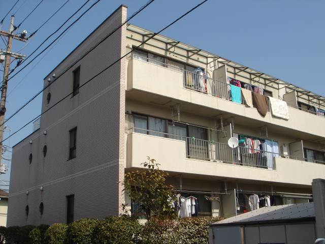 【中野区江古田のマンションの駐車場】