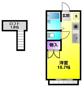 LaLamini舞阪の間取り