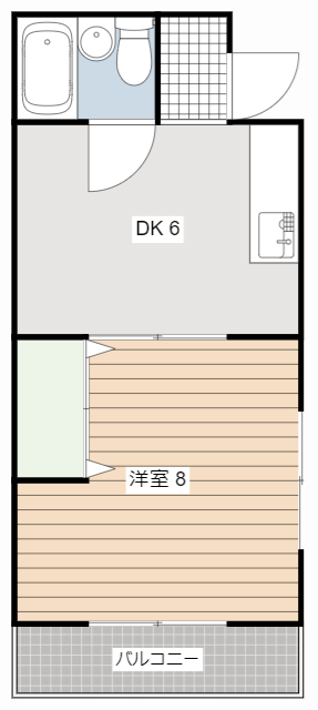 マンションレジーナの間取り