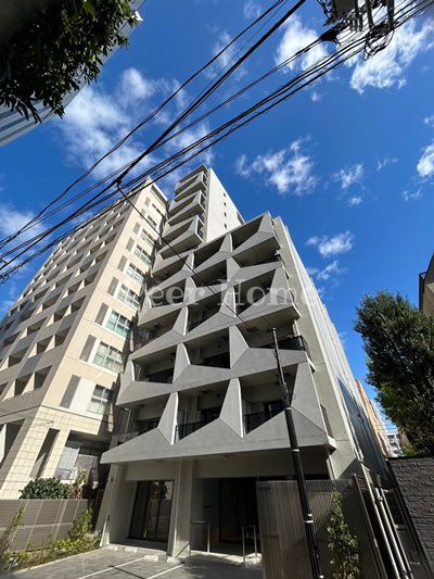 【渋谷区恵比寿南のマンションの建物外観】