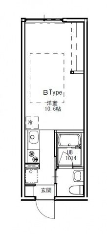 エストレビータ大芝の間取り