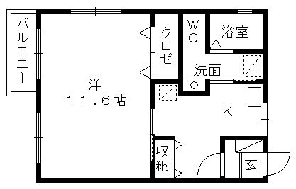 松下レジデンスIIの間取り