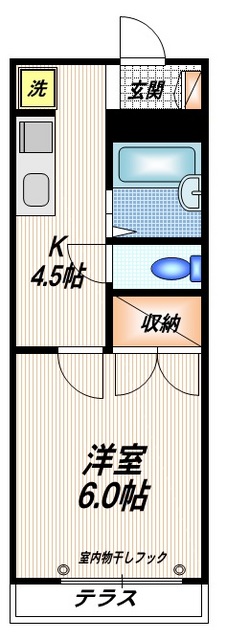 サンカサス南雪谷の間取り