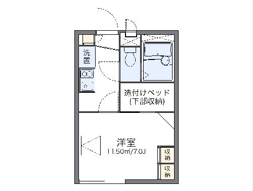 レオパレスＦｉｒｓｔ　Ａｓｔｙの間取り