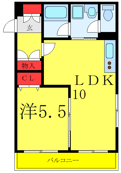 オオギマンションの間取り