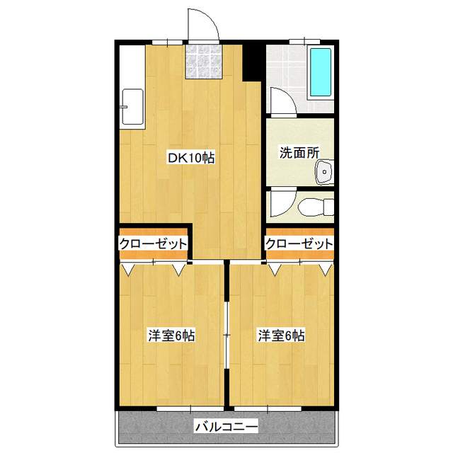 江戸崎センタービルの間取り