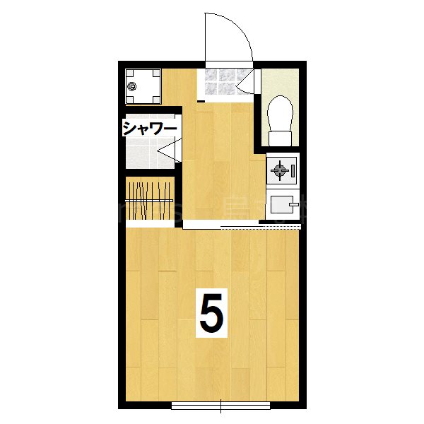 東楽ハイツの間取り