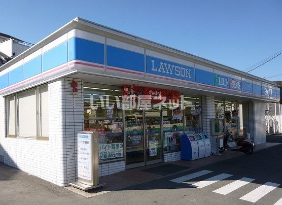 コンビニ　ローソン 大和郡山新町店（コンビニ）まで186m
