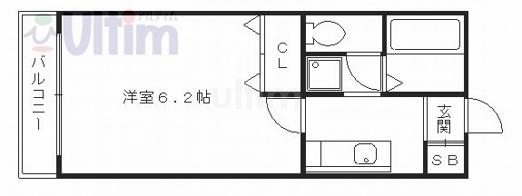 サウスポイントホウセンの間取り