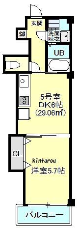 アーバンコート幕張本郷の間取り