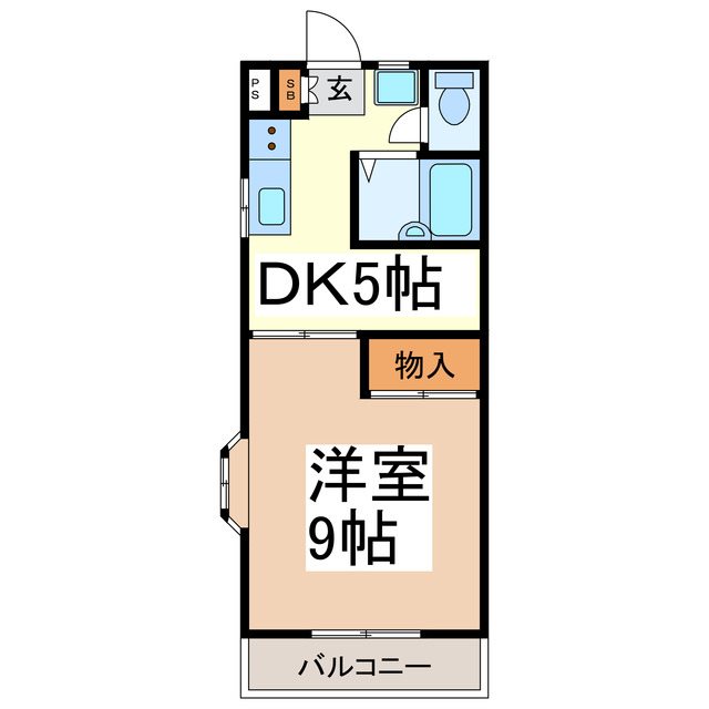 ルミネＫの間取り