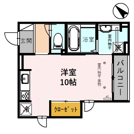 トゥールビヨンの間取り