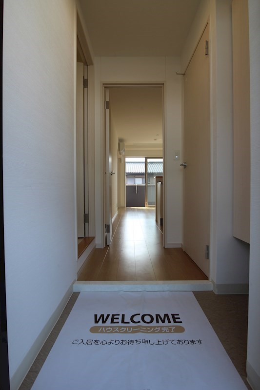 玄関　風通しの良い玄関です！