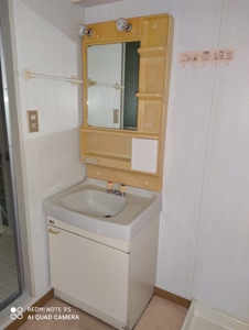 洗面設備　2020年4月撮影※現況を優先します。