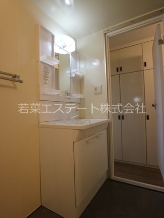 洗面設備　212号室・モデルルーム