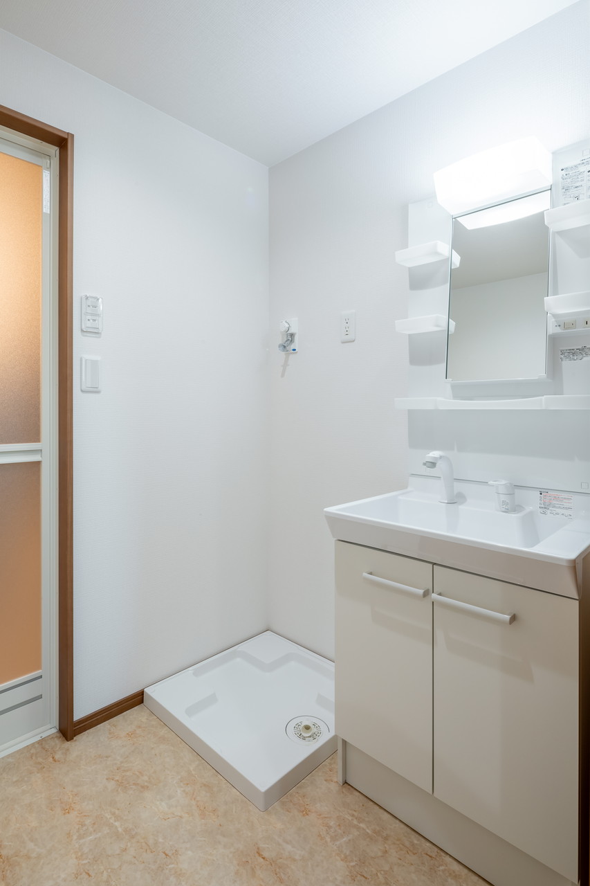 洗面設備　参考写真です。