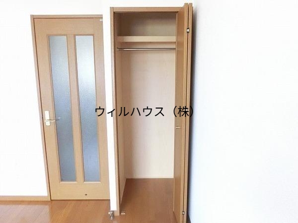 収納　クローゼット！
