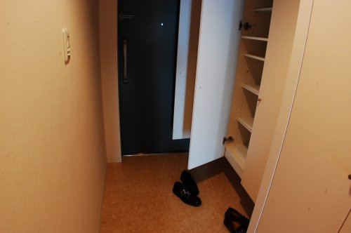 玄関　明るい玄関です