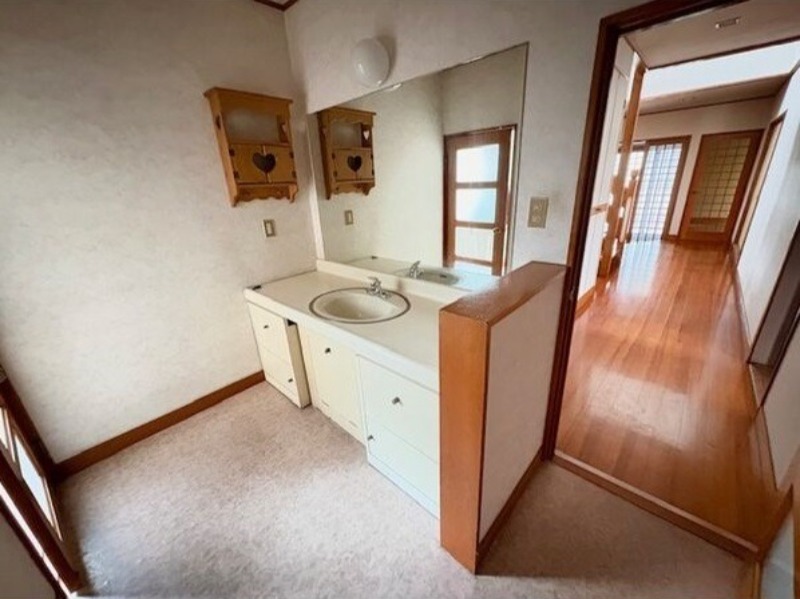 洗面設備　図面と現状に相違がある場合には現状を優先