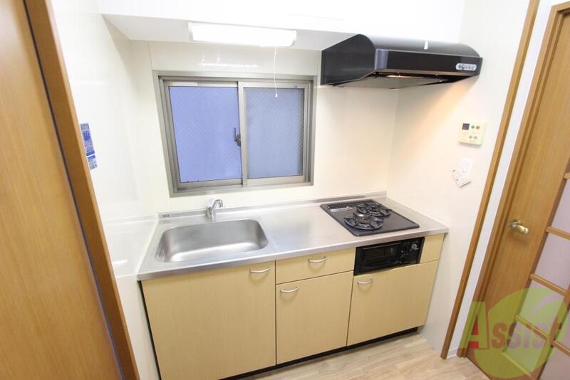 キッチン　２口ガスキッチン