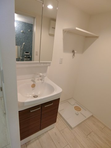 洗面設備　イメージ201号室写真