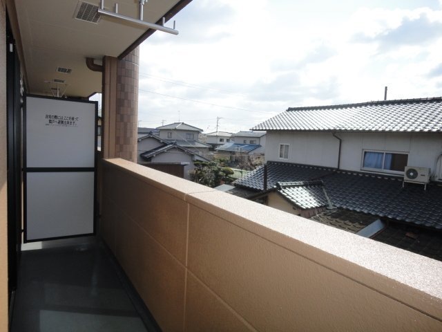 バルコニー　南向き