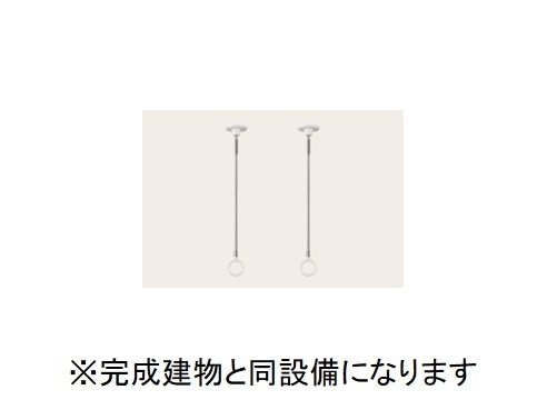 バルコニー　室内物干し