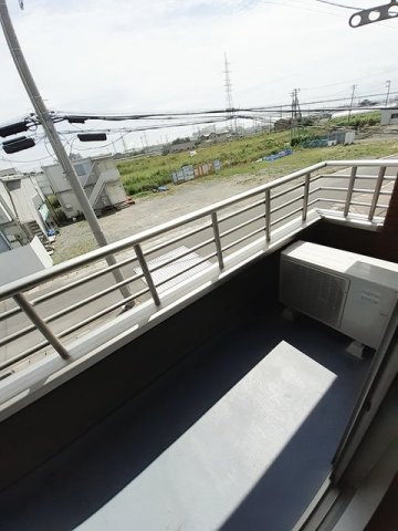 バルコニー　バルコニーがあります