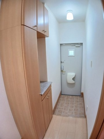 玄関　明るい玄関です