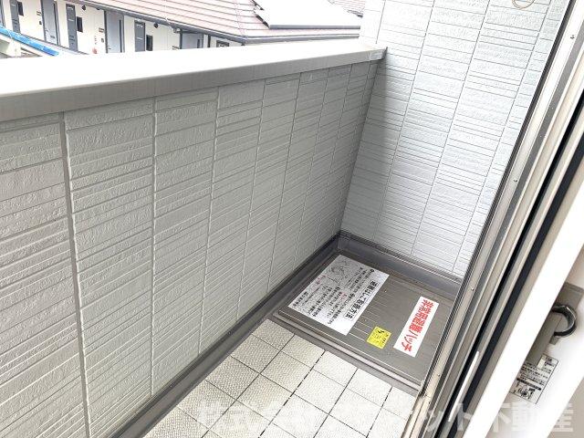 バルコニー　北東向き