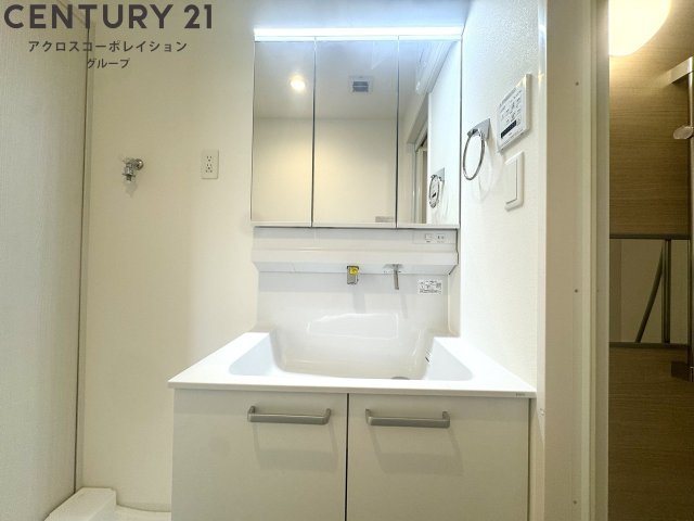 洗面設備　独立洗面台！