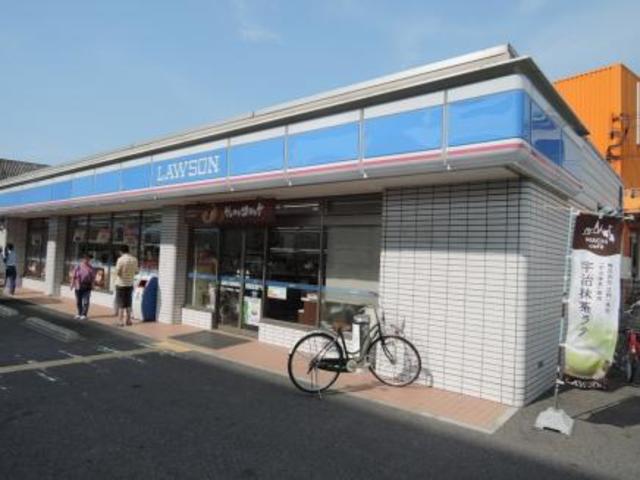 コンビニ　ローソン平野瓜破1丁目店（コンビニ）まで573m