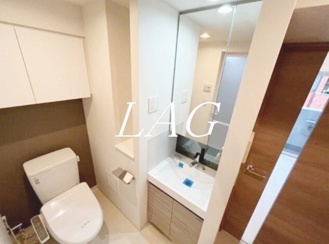 洗面設備　洗面台です。