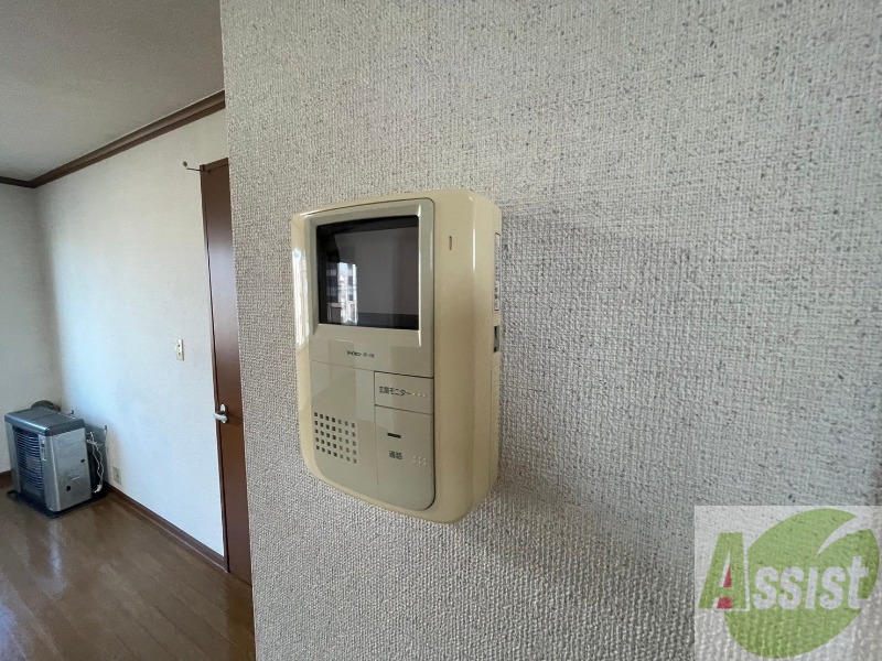 セキュリティ　インターホンは通話ができるので急な訪問があっても安心です。