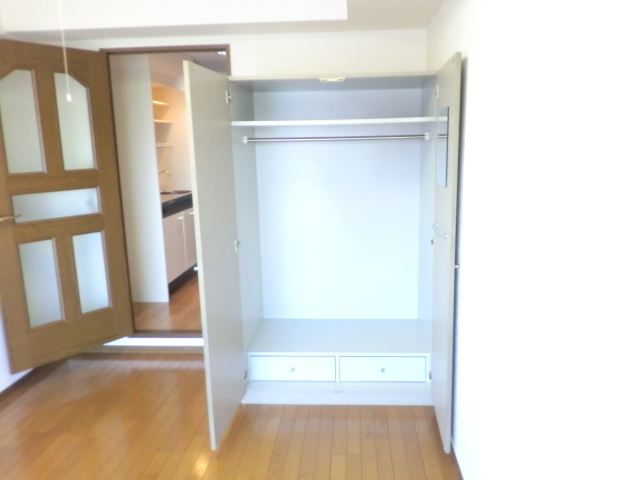 収納　クローゼットも使い勝手が良さそうですね