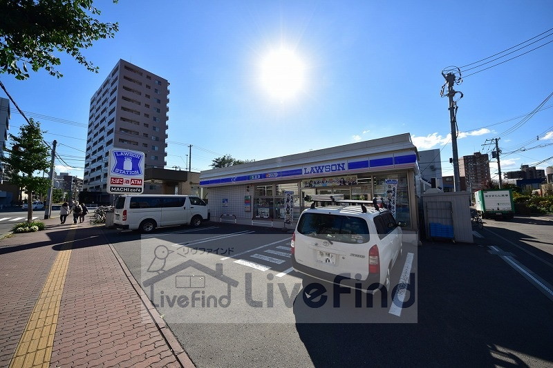 コンビニ　ローソン札幌厚別中央1条店（コンビニ）まで190m