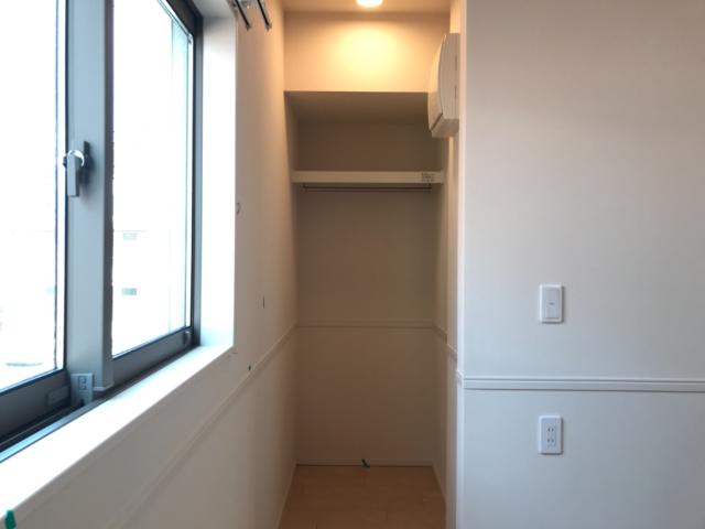 収納　ウォークインクローゼット