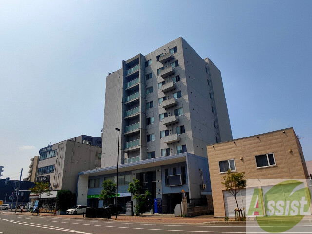 建物外観　札幌市北区北２０条西「ＣＲＯＳＳ　ＰＯＩＮＴ」