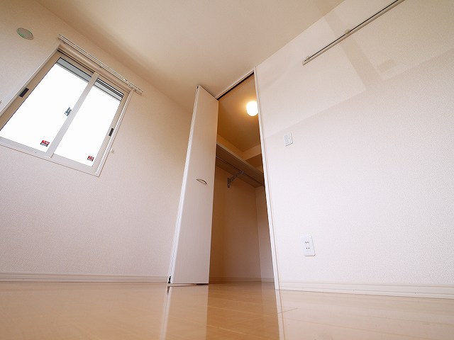 収納　たっぷりとした収納スペースです